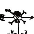 thumbnail image 3 of S SERENABLE Weather Vane Yard Wind Direction Indicator Kit Bracket Weathervane - ,, 3 of 4
