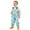 C-Light Blue, variant on TEAJOPSUU Kids Baby Rain Pants Waterproof Rain Bib Pants Toddler Kids Boys Girls Rain Jumpsuit Windproof Waterproof Mud Jumpsuit C-Light Blue