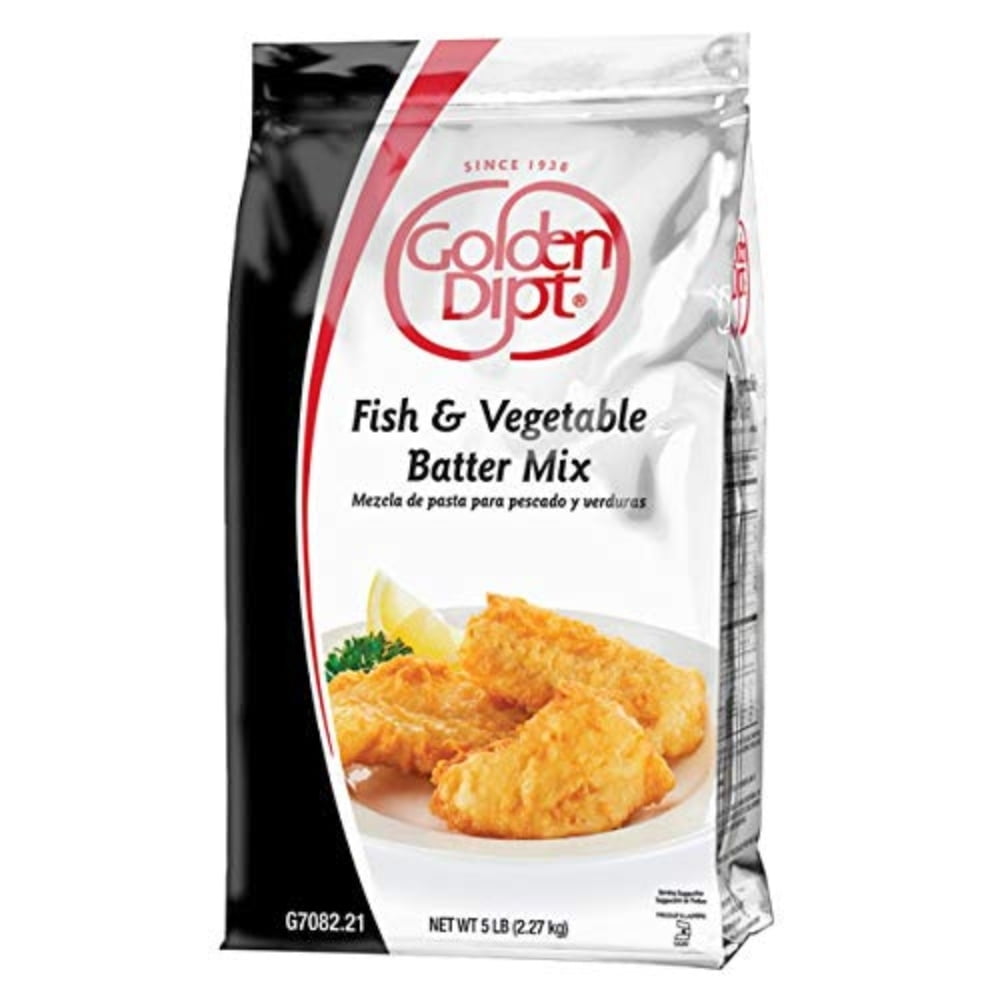 Golden Dipt Fish & Vegetable Batter Mix, 5 Lb