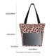 thumbnail image 3 of Fotbe Leopard Bolsa de Playa con Estampado, Bolsa de Hombro, Bolsa de Mano Espaciosa, Bolsa de Viaje Ligera, Bolsa de Compras Versátil, 3 of 6