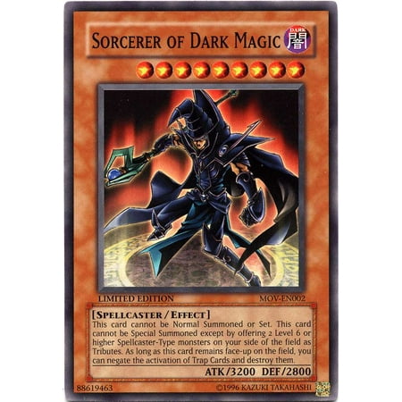 YuGiOh Movie Promo Cards Sorcerer of Dark Magic (Best Magic Cards Yugioh)
