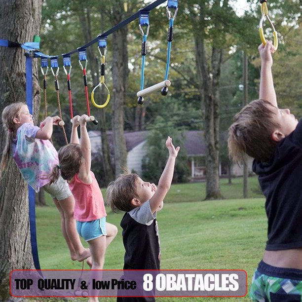 Ninja Obstacle Course for Kids, Gentle Booms Outdoor Backyard