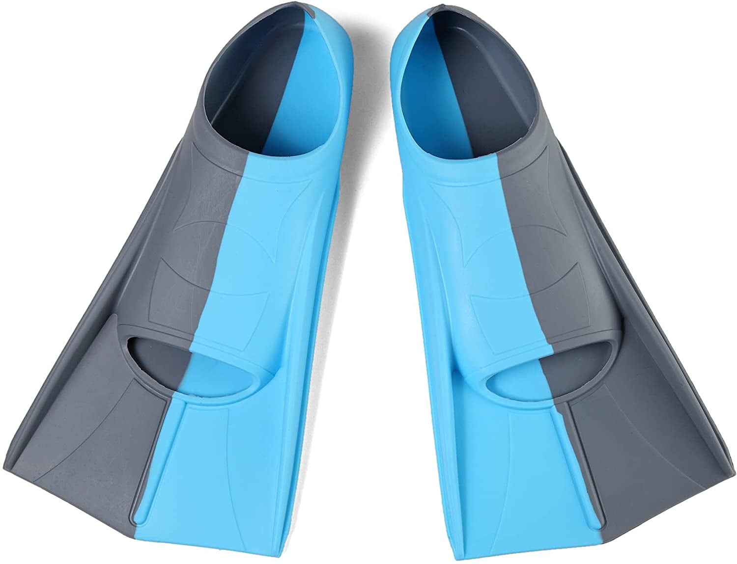 Swim Fins, Short Blade Snorkel Flippers for Training and Diving
