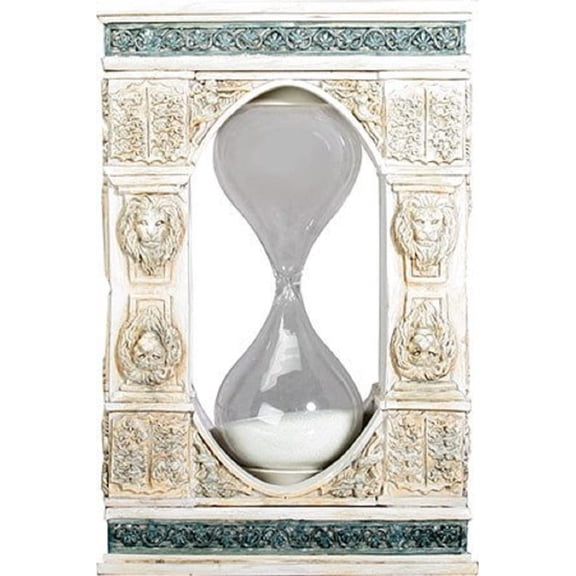 Leone Sand Timer Hourglass Lion Design Home Decoration Décor Keep Time New