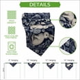 thumbnail image 5 of Elegant Bunny Easter Table Runner Linen Burlap Table Runner 72 Inches Long Pastoral Spring Floral Dresser Scarves for Kitchen Island Coffee Dining Room Party Wedding Banquet Holiday Decor 13"x72", 5 of 8