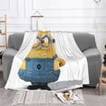 thumbnail image 3 of Manta polar de los Minions de Mi villano favorito, súper suave y acogedora, para ropa de cama para hombres, mujeres, personas mayores y niños Características: súper suave, 40 x 30 pulgadas, 3 of 8