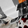 thumbnail image 5 of Erosebridal Western Cowboy Blackout Curtains, Christmas Tree Window Curtains Pack of 2 (38x45 Each), Gray White, 5 of 6