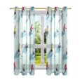 thumbnail image 7 of Yayeee Window Curtains Set of 2 for Living Room Light Filtering 63"x52", Ice Hockey, 7 of 7