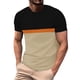 thumbnail image 1 of Tops para hombre, blusas y camisas de cuello redondo y manga corta para hombre, camisetas casuales de verano para hombre, camisetas de cuello redondo con bloques de color y manga corta, camisetas depo, 1 of 6