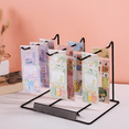 thumbnail image 3 of Simple Earring Stand, Hanging Necklace Case Metal Necklace Storage Frame Jewelry Display Rack White, 3 of 5