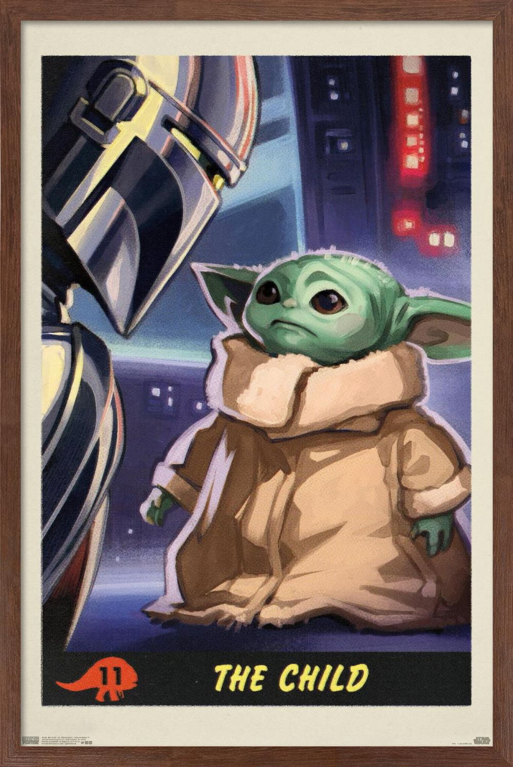 Star Wars: The Mandalorian - Child Number 11 Wall Poster