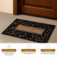 thumbnail image 3 of Tapete Entrada Rectangular 72x43 Cm PVC Antideslizante 72 Cm 43 Cm Welcome Negro, 3 of 6