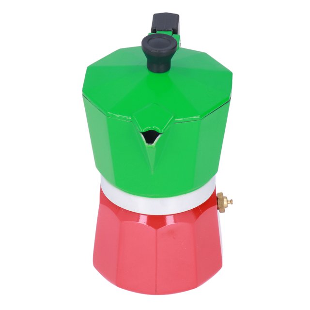 Stovetop Coffee Maker, Moka Pot Lightweight Octagonal Great Flavored for Household for Kitchen 3 Cup 150ml