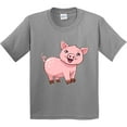 thumbnail image 3 of Inktastic Cute Pig Youth T-Shirt, 3 of 5