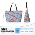 thumbnail image 4 of Easygdp Flamingo Bolsa de Viaje de Playa de Gran Capacidad, Bolsa Tote Perfecta para la Playa, Escapadas de Fin de Semana y Viajes, 4 of 7