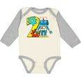 thumbnail image 3 of Inktastic 2nd Birthday Robot Boys or Girls Long Sleeve Baby Bodysuit, 3 of 5