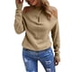 thumbnail image 1 of Sudadera con estampado de Navidad Gibobby para mujer Caqui L, 1 of 5