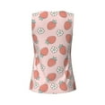 thumbnail image 5 of Lsque Strawberry And Flowers Printed Workout Tank Tops for Women, Athletic Sports Tank Tops, Compression Sleeveless Dry Fit Shirts,Sleeveless Yoga Shirt-Large, 5 of 9