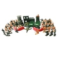 thumbnail image 1 of Vehículos militares, , modelos de juguetes, juego interactivo, tanques, juguetes de plástico simulados, regalos educativos para cumpleaños, regalos para padres e hijos. 60 piezas, 1 of 4