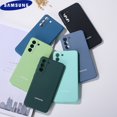 thumbnail image 2 of Funda Original para Samsung Galaxy S22 Plus S 22 Ultra A32 A52 A72 A 32 4G 5G, funda de silicona líquida suave al tacto, carcasa protectora completa Tan Jianjun unisex, 2 of 2