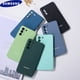 thumbnail image 2 of Funda Original para Samsung Galaxy S22 Plus S 22 Ultra A32 A52 A72 A 32 4G 5G, funda de silicona líquida suave al tacto, carcasa protectora completa Tan Jianjun unisex, 2 of 2