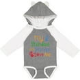 thumbnail image 3 of Inktastic My Grandma and Grandpa Love Me Boys or Girls Long Sleeve Baby Bodysuit, 3 of 5