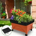 thumbnail image 5 of 2 Pcs Black Replacement Mulch Cover,Bexikou 20"x24" Planter Box Cover with Drawstring,Garden Raised Bed Cover,City Pickers Replacement Cover for Garden Planters Boxes Vegetables Flowers, 5 of 7