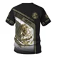 thumbnail image 2 of Camiseta De Manga Corta Con Estampado 3d Águila De México, 2 of 6