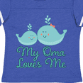 thumbnail image 4 of Inktastic My Oma Loves Me Fish Boys or Girls Toddler T-Shirt, 4 of 5