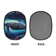 thumbnail image 2 of Sikiie Vintage Colorful Patterned Dolphin Silicone Pot Holders, Oven Mitts Heat Resistant Hot Pads, Non Slip Pot Holder for Kitchen Baking and Cooking 9.4 x 7.5 Inches, 2 of 7