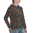 thumbnail image 6 of Haiem Strawberry for Men's Fashion Hoodies & Sweatshirts with Kangaroo Pocket,Hooded Sweatshirt with Eye-catching Drawstrings-XX-Large, 6 of 7