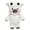 White, variant on LOWLHOME Cute Running Highland Cow Plush Toy, 23.7inch Running Cow Plush, Moving Legs Stuffed Animal Toy, Soft And Cuddly Farm Animal Doll, Cozy Huggable Gift for Adult(Brown)