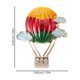 thumbnail image 5 of 1 par de pendientes de globo aerostático, pendientes de diamantes de imitación, adorables pendientes, decoración, 5 of 5