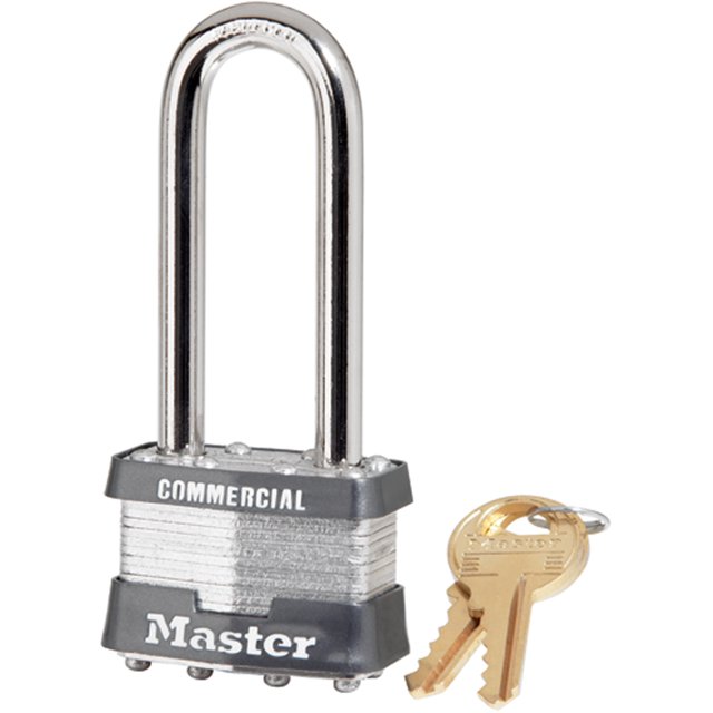 Padlocks, Keyed Alike, Laminated Steel, 1-3/4" Width Each