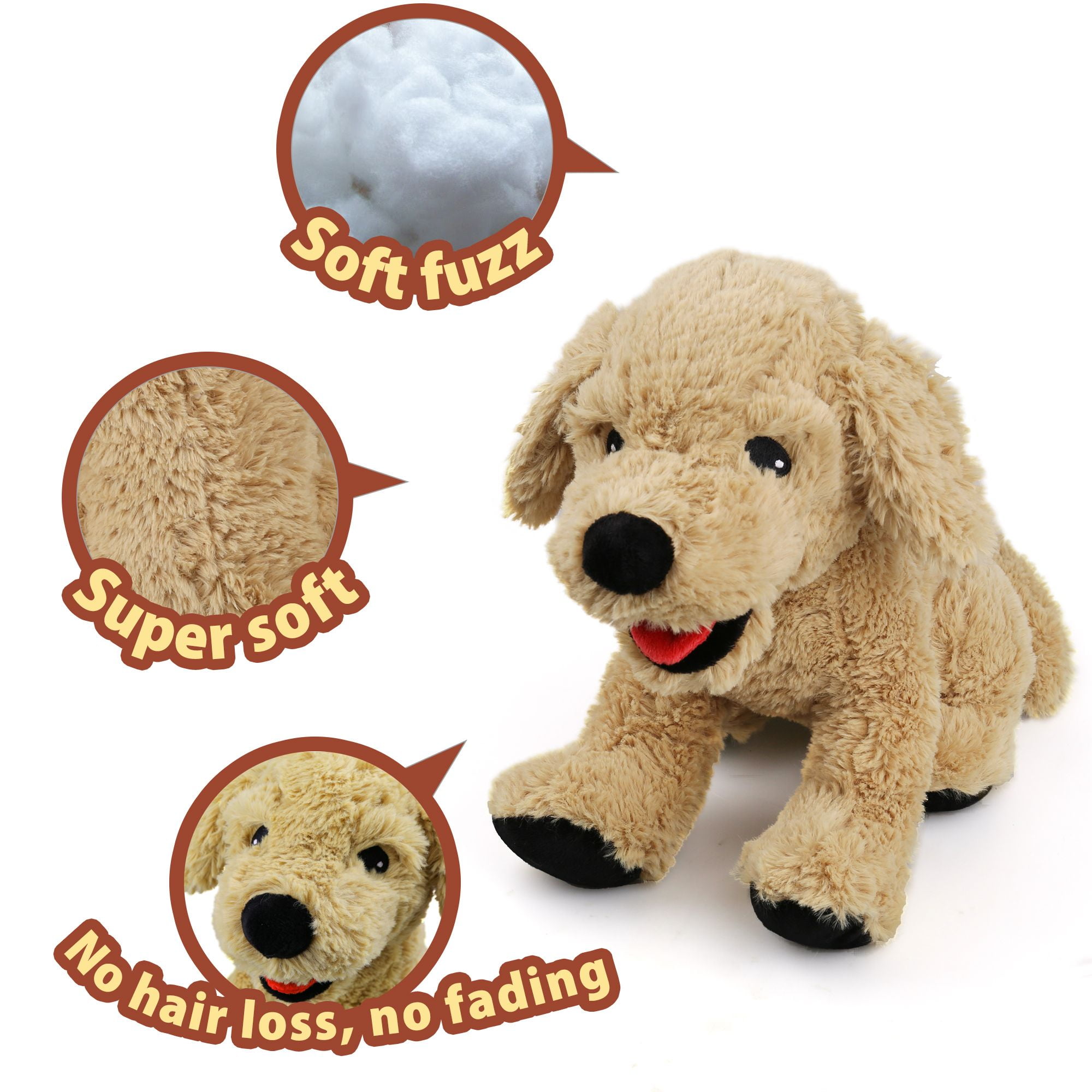 good boy dog toys plush soft puppies