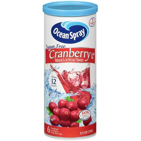 Ocean Spray: Sugar Free Cranberry Drink Mix, 2.5 oz