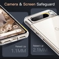 thumbnail image 6 of JETech Case for Google Pixel 8 Pro 6.7-Inch 2023, Non-Yellowing Shockproof Bumper Protective Phone Cover, Anti-Scratch Hard PC Back (Clear), 6 of 6