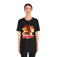 thumbnail image 2 of Krampus movie - Burning gingerbread man shirt - Clumpy, 2 of 3