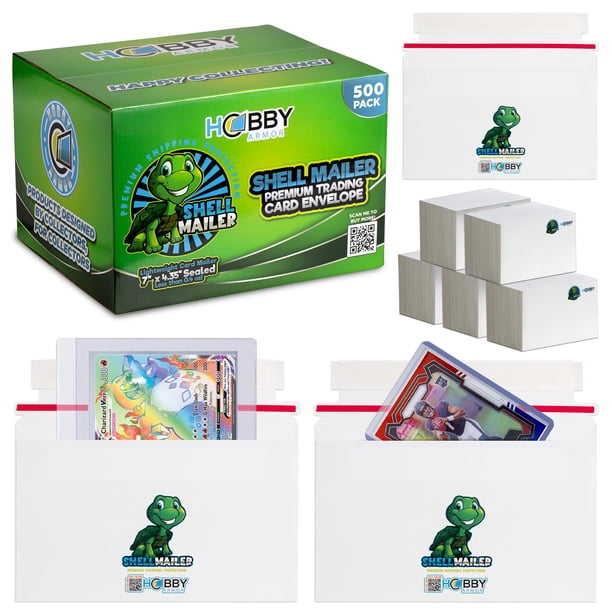 Sobres de envío Hobby Armor Shell Mailer, paquete de 500