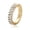 Lotus color, variant on Womens Ring with Cubic Zirconia Rhinestone Inlaid Artificial Gem Alloy Ring for Her Fashion Jewelry Statement Ring for