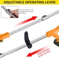 thumbnail image 3 of Paddsun Electric Weed Wacker Battery Powered,Cordless String Trimmer Edger with Wheels 3 Function Blades Cutter for Yard and Garden, 3 of 9