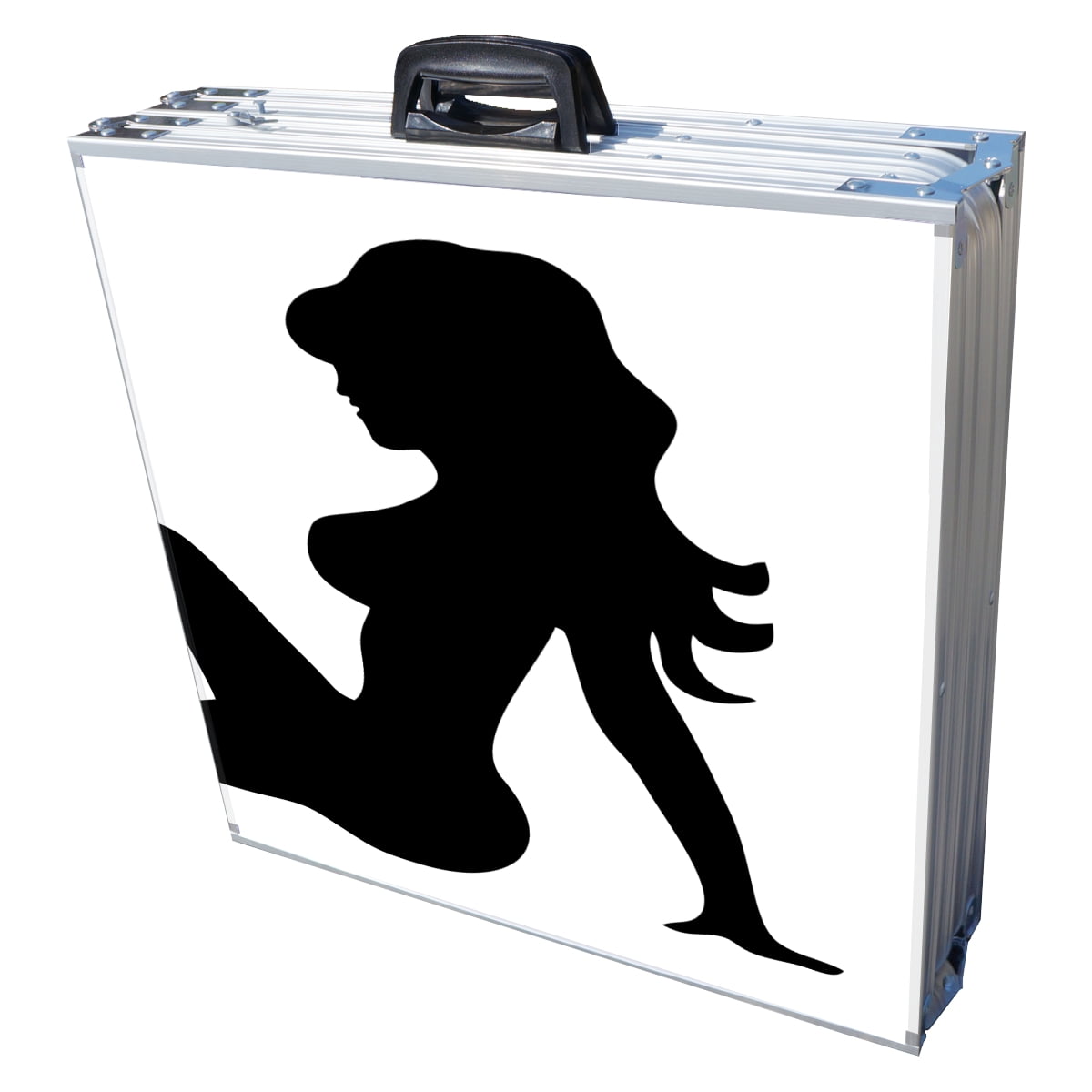 8-Foot Professional Beer Pong Table - Trucker Girl Edition