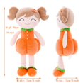 thumbnail image 2 of Muñeca de peluche con forma de calabaza Gloveleya para Halloween, niña, 45 cm, 2 of 9