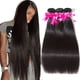 thumbnail image 1 of Subella Cabello lacio brasileño 3 paquetes 20 22 24 pulgadas Grado 10A Paquetes de cabello humano virgen recto Tejido de cabello de color negro natural, 1 of 5