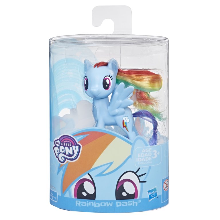 My Little Pony Mane Pony Rainbow Dash Classic Figure - Walmart.com