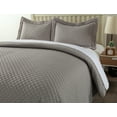 thumbnail image 3 of Lotus Home Stayclean Bacteria Reducing Diamondesque Water and Stain Resistant Microfiber Quilt, 3 of 5