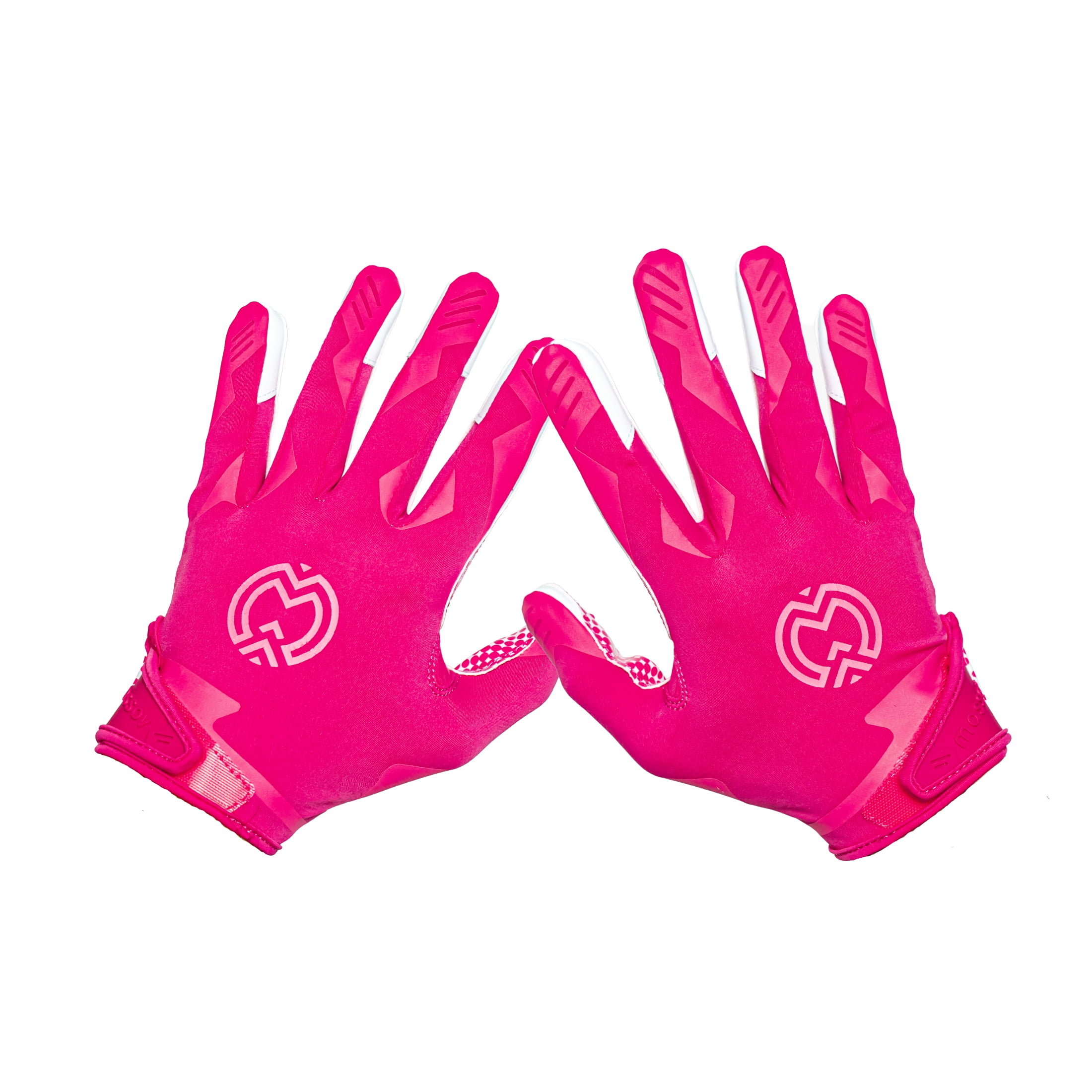 Massov VPRO3 Youth Football Glove, Child Receiver Glove, Pink, Small