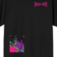 thumbnail image 2 of Death Note Box Art And Logo Crew Neck Short Sleeve Men's Black T-shirt-Large, 2 of 4