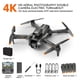 thumbnail image 2 of Dron RC con cámara 4K HD con lente ESC, drones de fotografía aérea profesional, retorno con un clic, retención de altitud, WiFi FPV, 2 of 8