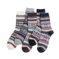 thumbnail image 2 of ICHUANYI Winter Socks Thick Soft Wool Socks for Women Vintage Warm Boot Socks for Women and Men, 2 of 2